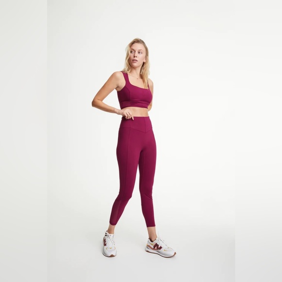 NWT LE ORE Andria Legging Ruby Size Small - Picture 5 of 8